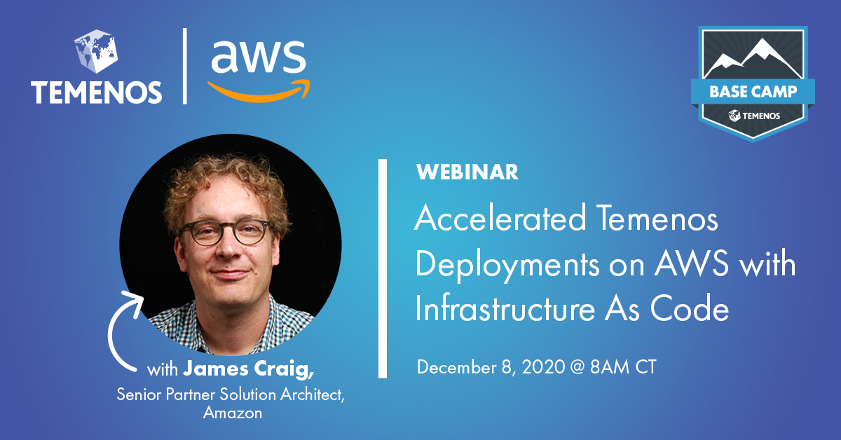 Accelerated Temenos Deployments on AWS with Infrastructure As Code